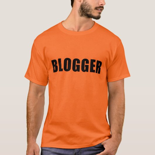 T-shirt Blogger (Devant)