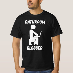 T-shirt Blogger De Salle De Bain