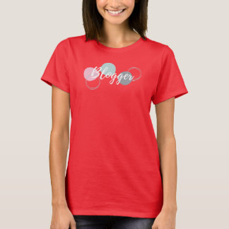 T-shirt Blogueur avec bulles
