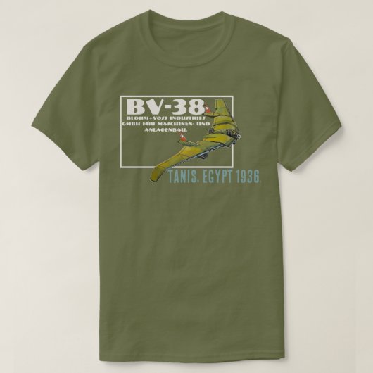 T-shirt Blohm et Voss BV-38 (Design devant)