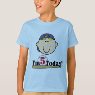 T-shirt Blond Boy Baseball 5e anniversaire