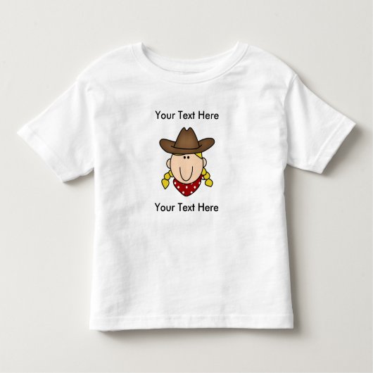 T-shirt BLOND DE LA FILLE DE VACHE PERSONNALISÉE (Devant)
