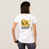 T-shirt BLOND pas bête ! (Dos entier)
