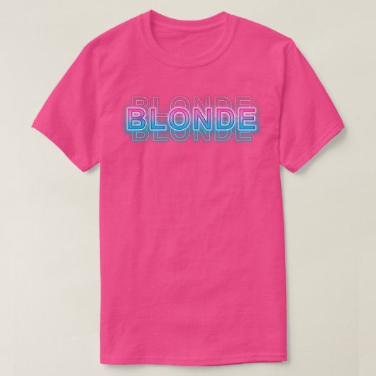 T-shirt Blonde (Design devant)