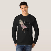 T-shirt Blonde Ballet Danseuse Filles Ballerina Dance Clas (Devant entier)