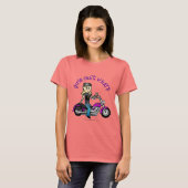T-shirt Blonde Biker (Devant entier)