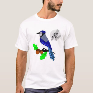 T-shirt Blonde bleue