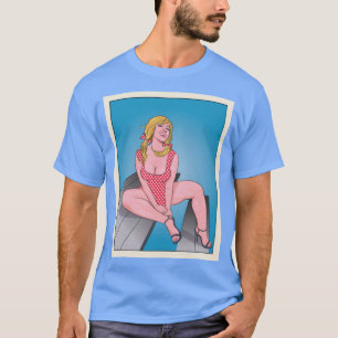 T-shirt Blonde d'art1