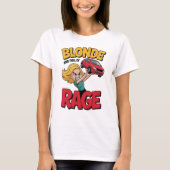 T-shirt Blonde Rage (Devant)