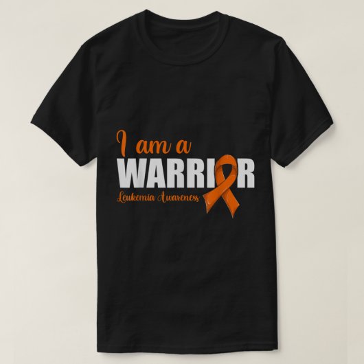 T-shirt Blood Cancer, Leukemia Awareness I Am (Design devant)