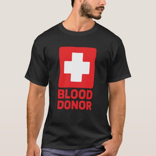 T-shirt Blood Donor (Devant)