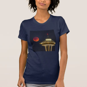 T-shirt Blood Moon   Aiguille de l'Espace de Seattle