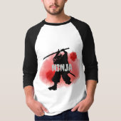 T-shirt blood moon ninja (customize) (Devant)