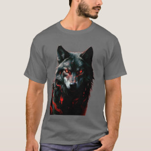 T-shirt Blood Moon plein solitaire