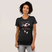T-shirt Blood Tea and Red String - Women's Slim (Devant entier)