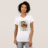 T-shirt Bloodhound Sherlock Holmes (Devant entier)