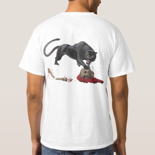 T-shirt Bloody Panther (Dos)