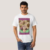 T-shirt Bloom & Grow Chico State (rose) (Devant entier)