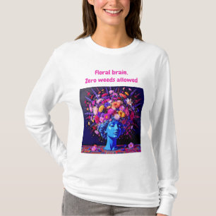 T-shirt "Bloom of Eternity" - Un portrait surréaliste colo