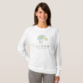 T-shirt Bloom with Elegance (Devant entier)