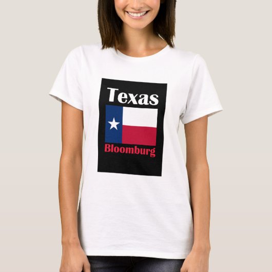 T-shirt Bloomburg TX (Devant)