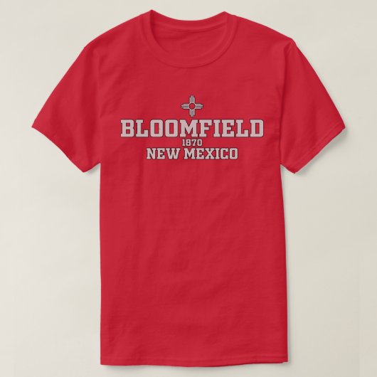 T-shirt Bloomfield Nouveau-Mexique (Design devant)