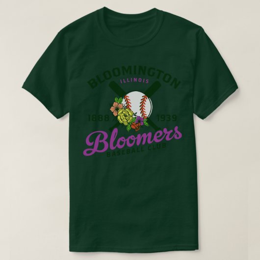 T-SHIRT BLOOMINGTON BLOOMERS (Design devant)