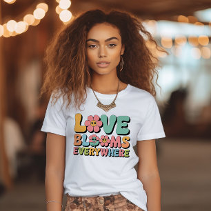 T-shirt Blooms d'amour vintages