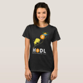 T-shirt Bloquer Bitcoin Mon plan de retraite Bitcoin Milll (Devant entier)