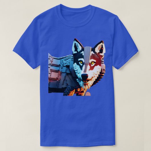 T-shirt bloquer loup (Design devant)