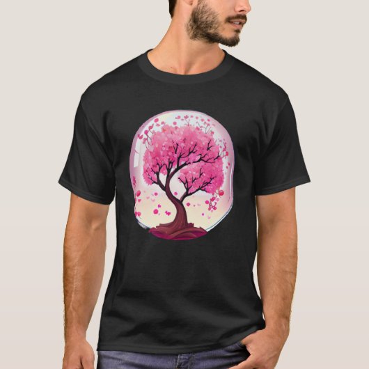 T-shirt Blossom avec confiance dans ce glo de fleurs de ce (Devant)