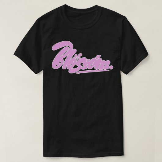 T-shirt Blossom Décontracté doux (Design devant)