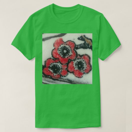 T-shirt Blossoms rouges (Design devant)
