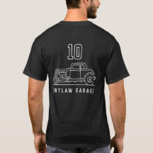 Blouson Hot Rod Minimaliste Hors-la-Loi No 10 Bloc