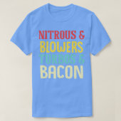 T-shirt Blowers nitreux Turbos Bacon drôle (Design devant)