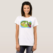 T-shirt BLOWING BUBBLES CATS de Jeff Willis (Devant entier)