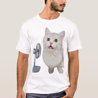 T-shirt Blown Away Cat-titude