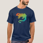 T-shirt Bloxels Chameleon (Devant)
