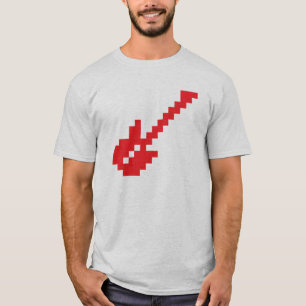T-shirt Bloxels Guitar
