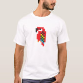 T-shirt Bloxels Parrot (Devant)