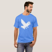 T-shirt Bloxels Pigeon (Devant entier)