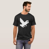 T-shirt Bloxels Pigeon (Devant entier)