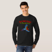 T-shirt Blue And Gold Macaw Birdwatching for Parrot Lovers (Devant entier)