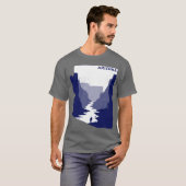 T-shirt Blue Arizona Oversized (Devant entier)