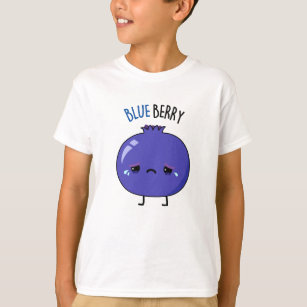 T-shirt Blue Berry Funny Blueberry Pun