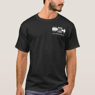 T Shirt Blue Box Live
