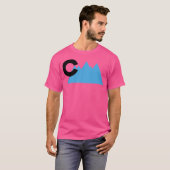 T-shirt Blue Colorado Mountains Active (Devant entier)