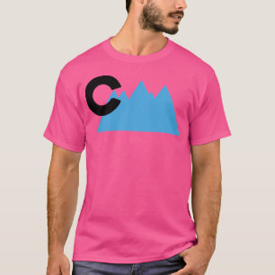 T-shirt Blue Colorado Mountains Active