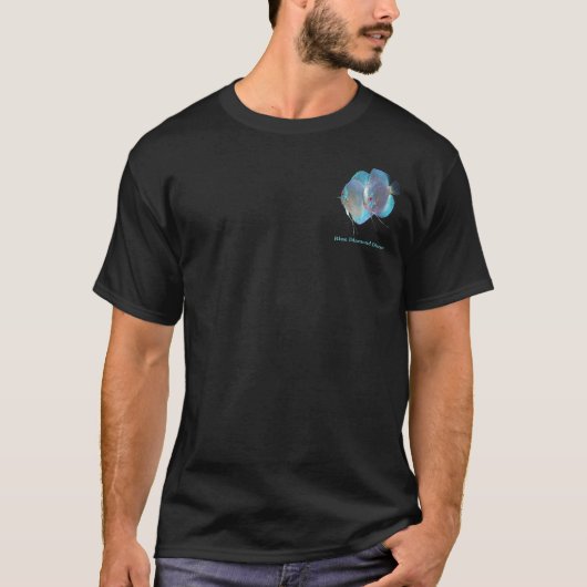 T-shirt Blue Diamond Discus (Devant)
