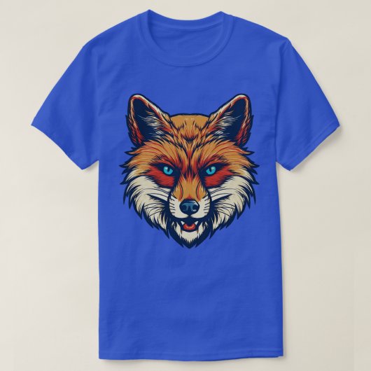 T-shirt Blue Eyed Fox (Design devant)